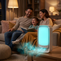 Aerivon in a family living room, silently releasing negative ions