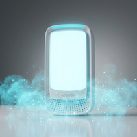 Negative ions bind to airborne pollutants — medical-grade technology